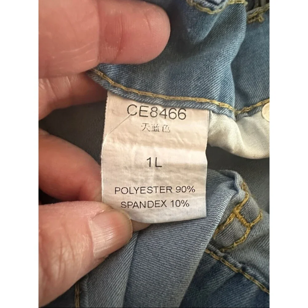 Men’s Medium Blue Jeans Unbranded Classic Fit Denim Pants Size 1L Casual